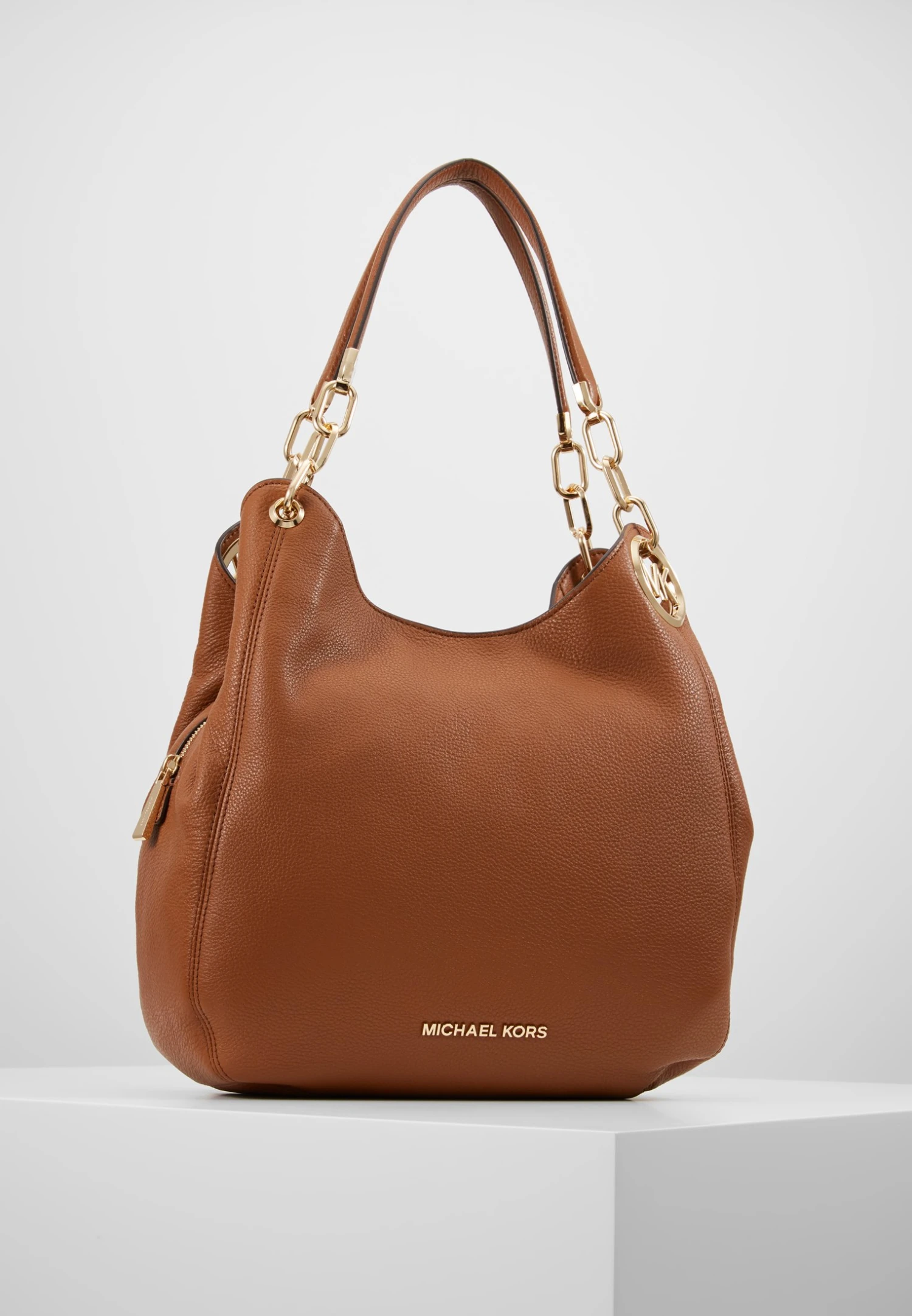 MICHAEL Michael Kors Lillie Chain Totesmall - Handtas - Cognac 3 MICHAEL Michael Kors Lillie Chain Totesmall - Handtas - Cognac