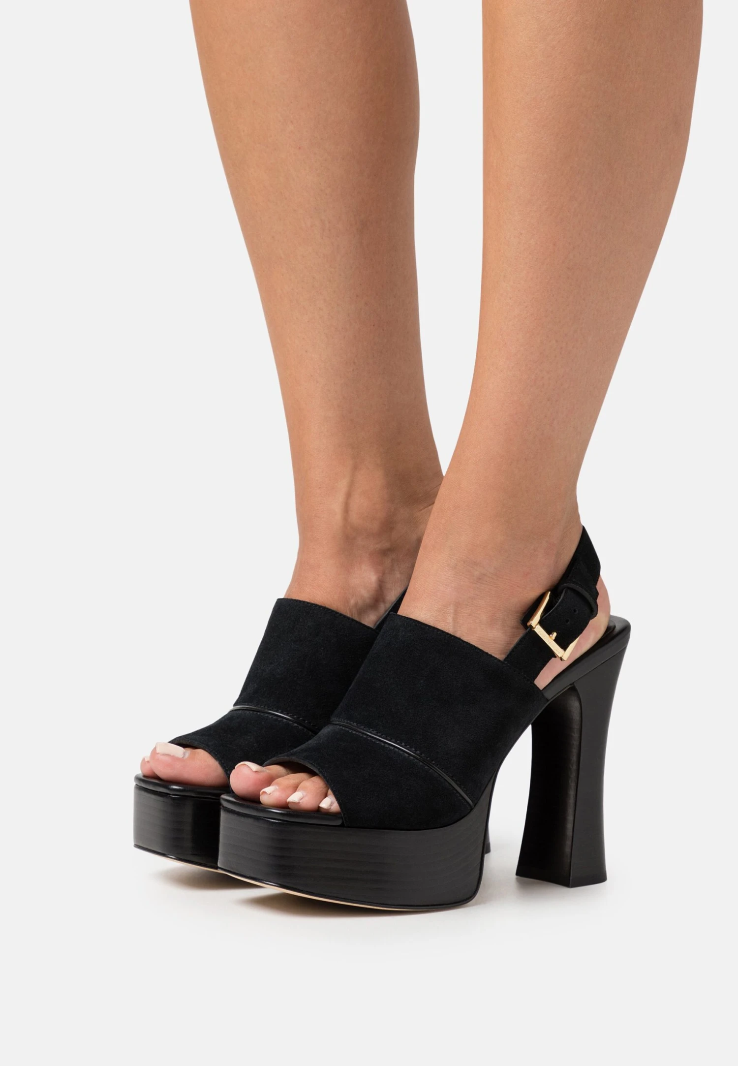 MICHAEL Michael Kors Rye Platform - Sandalen Met Hoge Hak - Black 3 MICHAEL Michael Kors Rye Platform - Sandalen Met Hoge Hak - Black