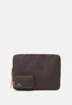 MICHAEL Michael Kors Travel Laptop Case Pouch - Laptoptas - Brown/Acorn