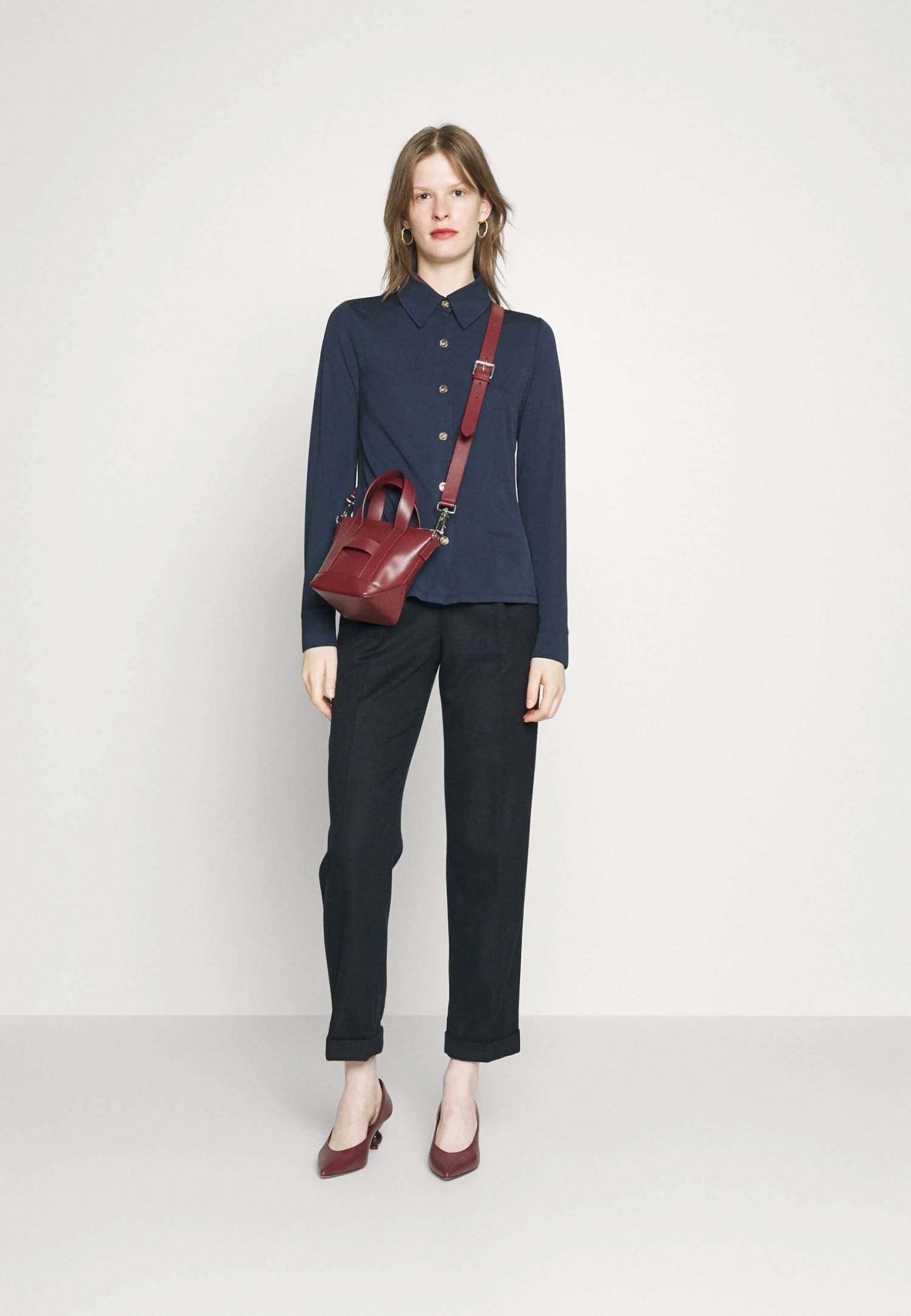 MICHAEL Michael Kors Overhemdblouse - Midnightblue 4 MICHAEL Michael Kors Overhemdblouse - Midnightblue - Afbeelding 2