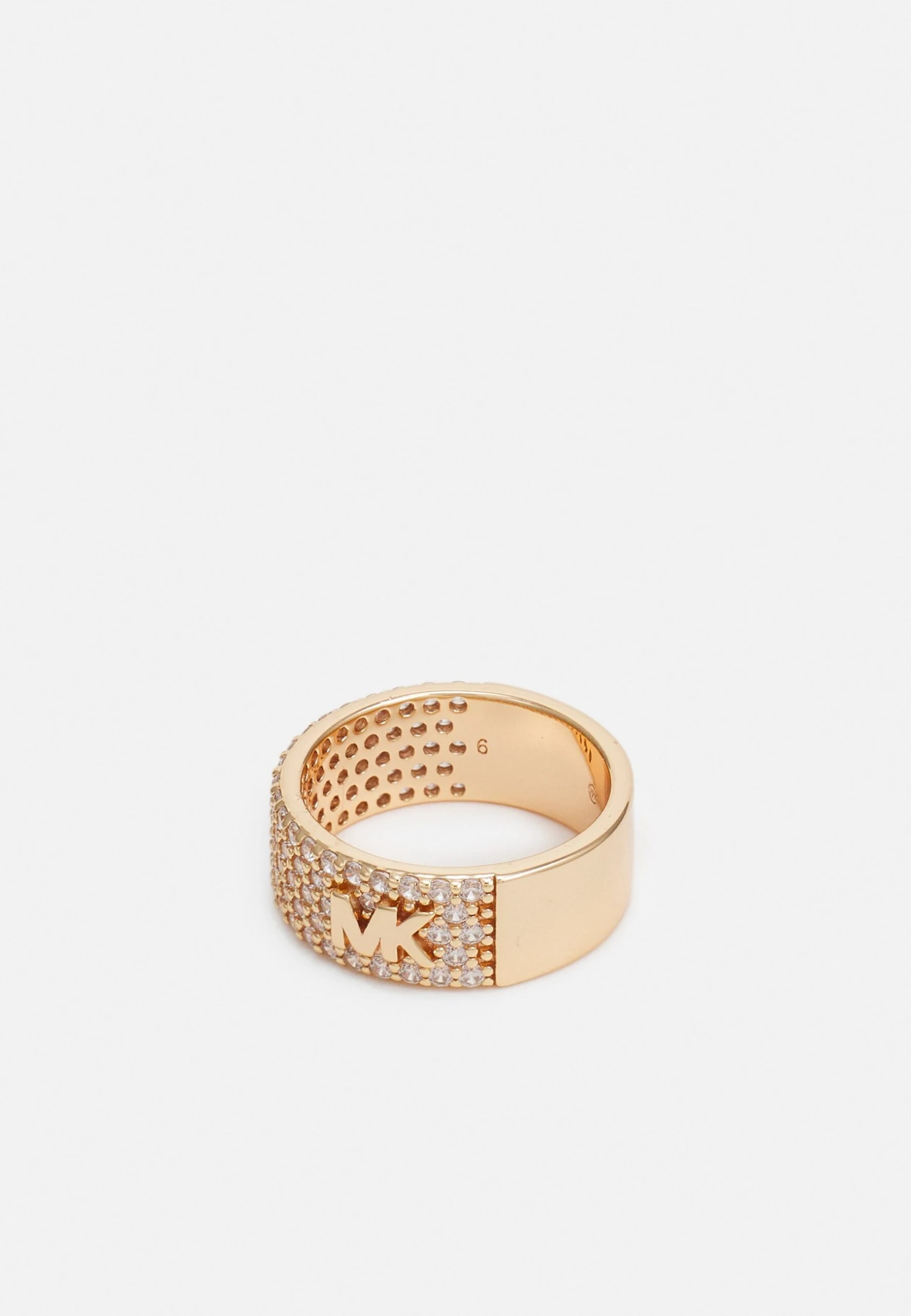 Michael Kors Pavé Logo Band - Ring - Rose Gold-Coloured 3 Michael Kors Pavé Logo Band - Ring - Rose Gold-Coloured