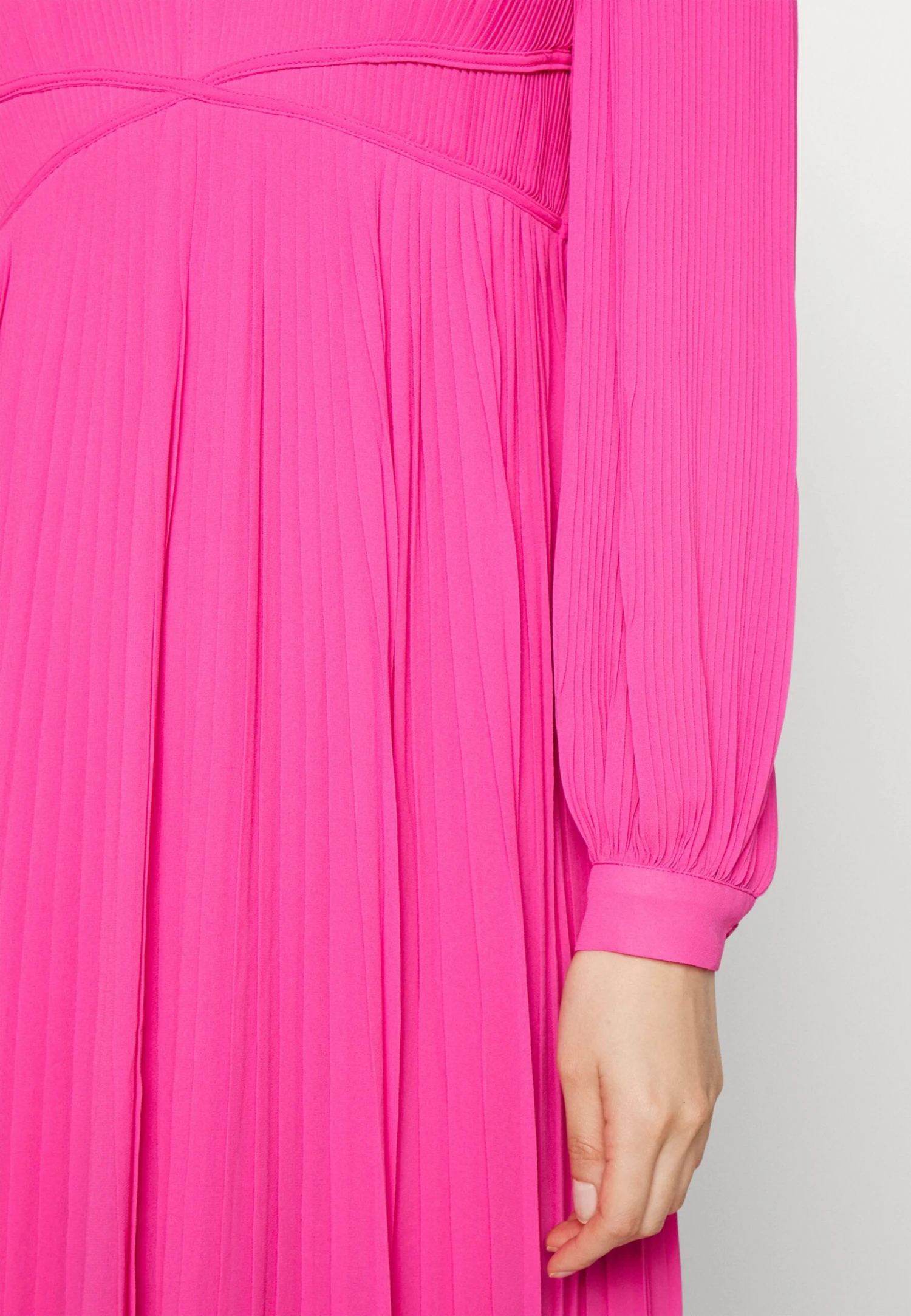 MICHAEL Michael Kors Pleated - Cocktailjurk - Cerise 9 MICHAEL Michael Kors Pleated - Cocktailjurk - Cerise - Afbeelding 7