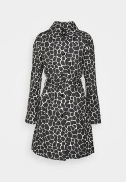 MICHAEL Michael Kors Giraffe Belted Trench - Trenchcoat - Black/White 12 MICHAEL Michael Kors Giraffe Belted Trench - Trenchcoat - Black/White -MICHAEL Michael Kors cca7a50c470c41bfa601bf62f039a082