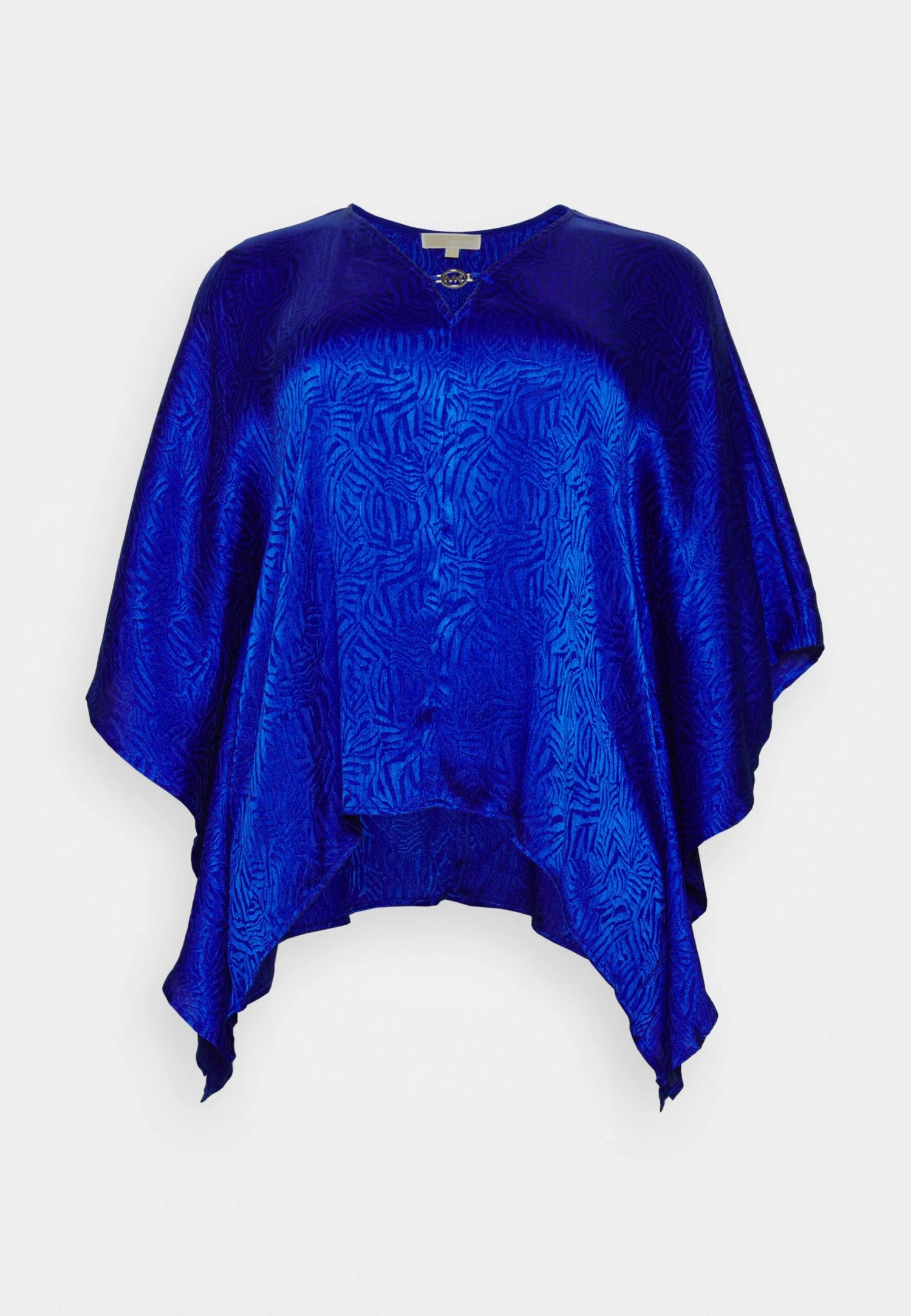 MICHAEL Michael Kors Hank Logo Top - Blouse - Royal 7 MICHAEL Michael Kors Hank Logo Top - Blouse - Royal - Afbeelding 5