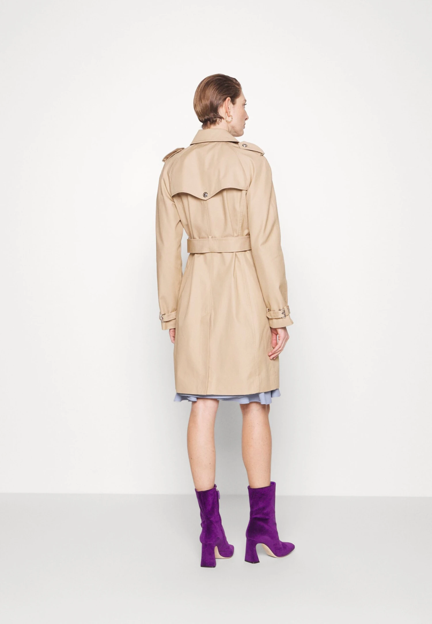 MICHAEL Michael Kors Trenchcoat - Beige 5 MICHAEL Michael Kors Trenchcoat - Beige - Afbeelding 3