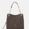 MICHAEL Michael Kors Piper Chain Tote - Handtas - Brown/Acorn