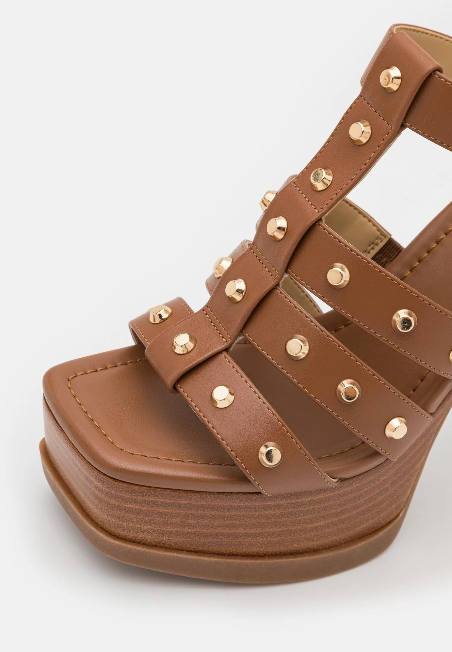 MICHAEL Michael Kors Jagger Platform- Sandalen Met Hoge Hak - Luggage 9 MICHAEL Michael Kors Jagger Platform- Sandalen Met Hoge Hak - Luggage - Afbeelding 7