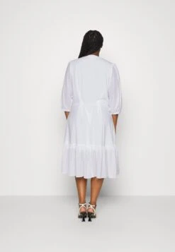 MICHAEL Michael Kors Pinstripetie Midi Dress - Cocktailjurk - White 10 MICHAEL Michael Kors Pinstripetie Midi Dress - Cocktailjurk - White -MICHAEL Michael Kors d3b294e2c5094fe9801951a233d7cc7d