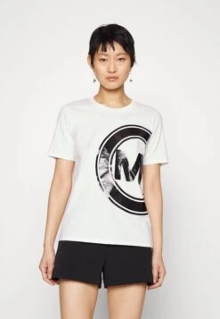 MICHAEL Michael Kors Graphic Charm Classic Tee - T-Shirt Print - White