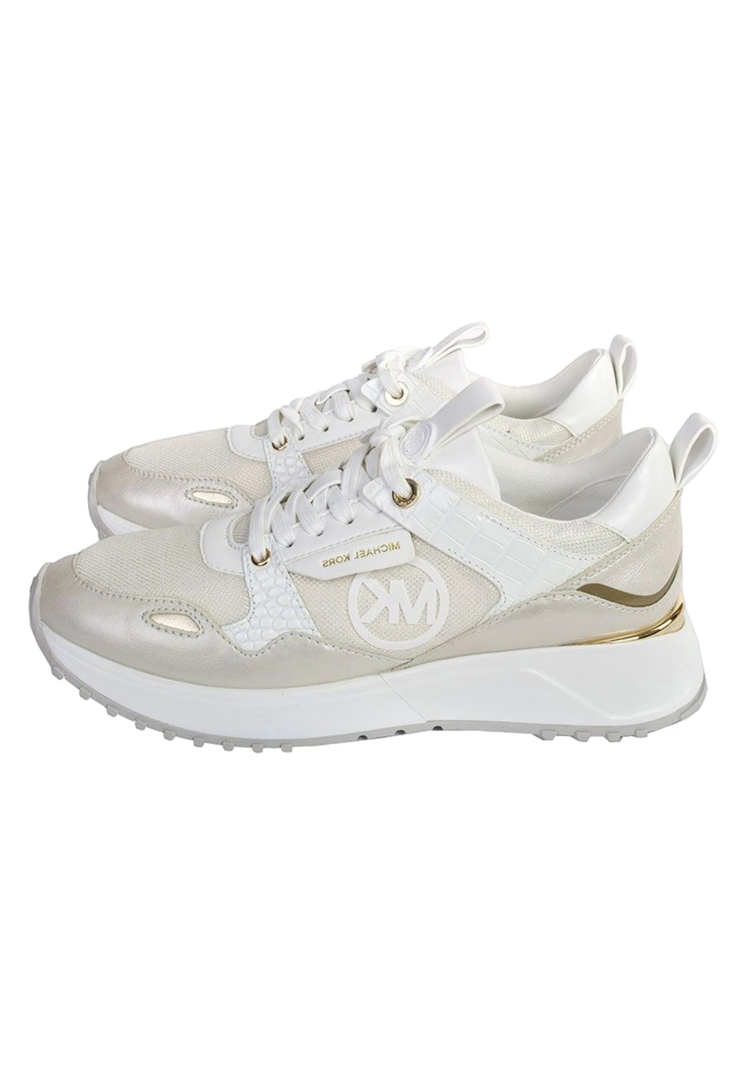 Michael Kors Theo - Sneakers Laag - Beige 3 Michael Kors Theo - Sneakers Laag - Beige