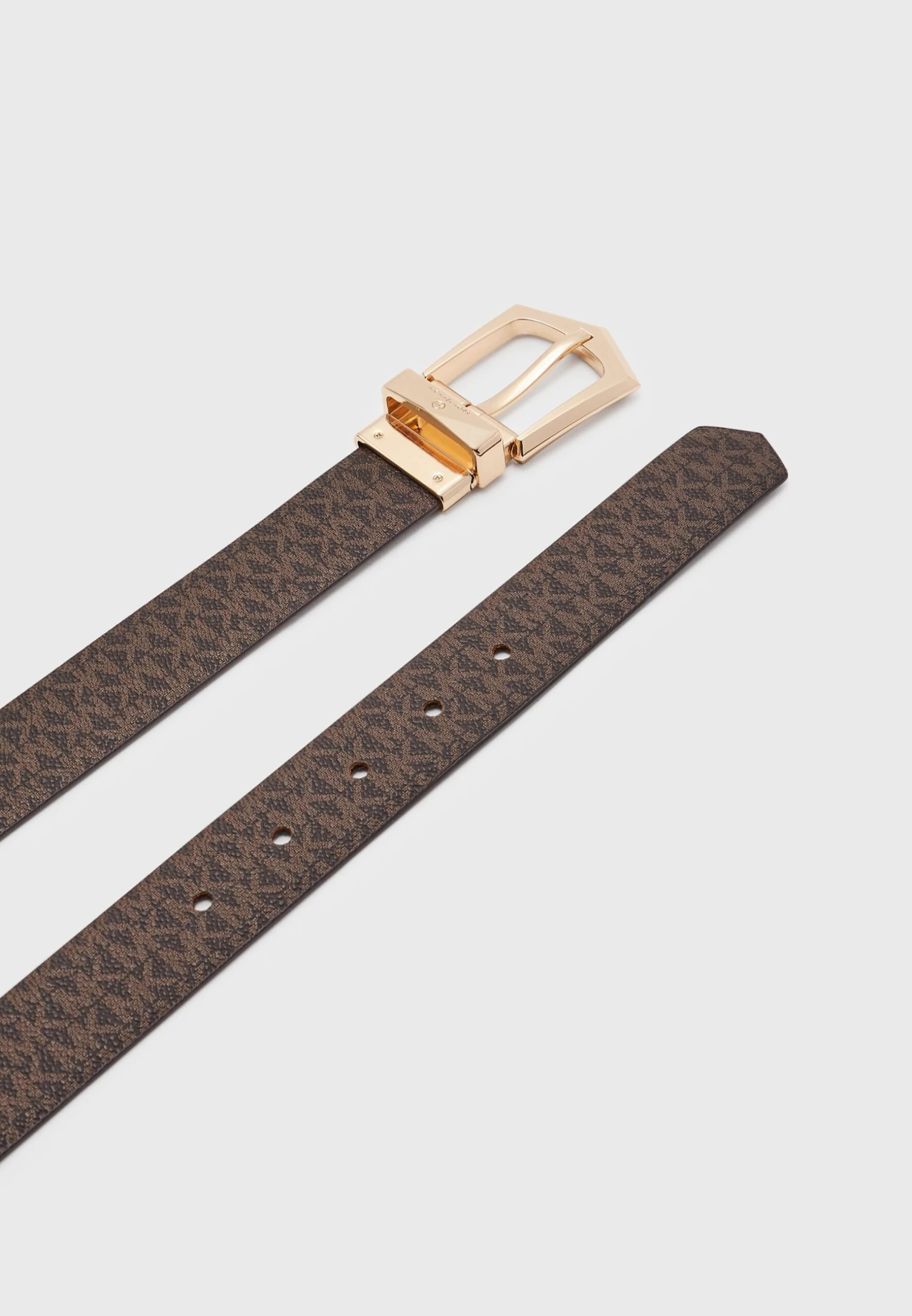 MICHAEL Michael Kors Reversible Belt - Riem - Brown/Gold-Coloured 4 MICHAEL Michael Kors Reversible Belt - Riem - Brown/Gold-Coloured - Afbeelding 2