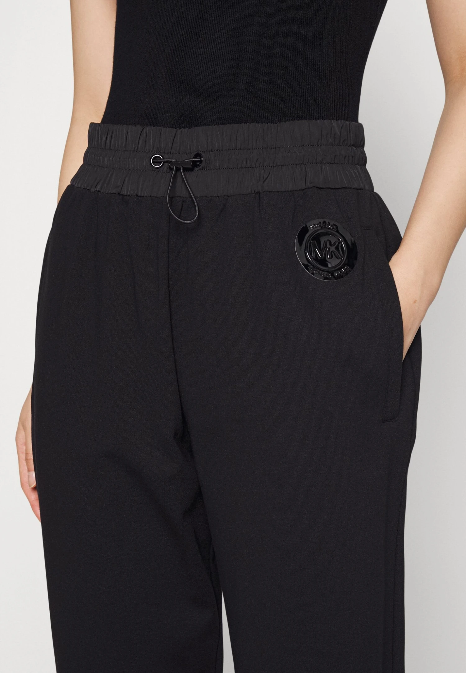 MICHAEL Michael Kors Ponte Mix Jogger - Trainingsbroek - Black 8 MICHAEL Michael Kors Ponte Mix Jogger - Trainingsbroek - Black - Afbeelding 6