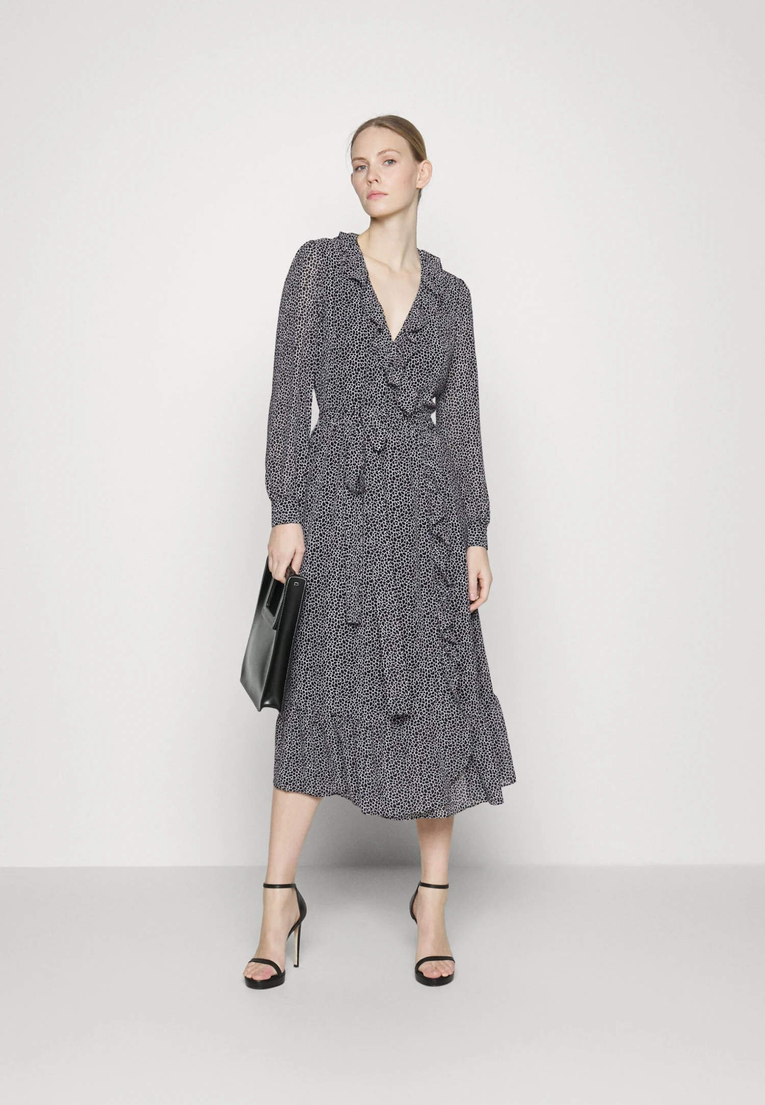 MICHAEL Michael Kors Micro Dress - Jurk - Black/White 4 MICHAEL Michael Kors Micro Dress - Jurk - Black/White - Afbeelding 2