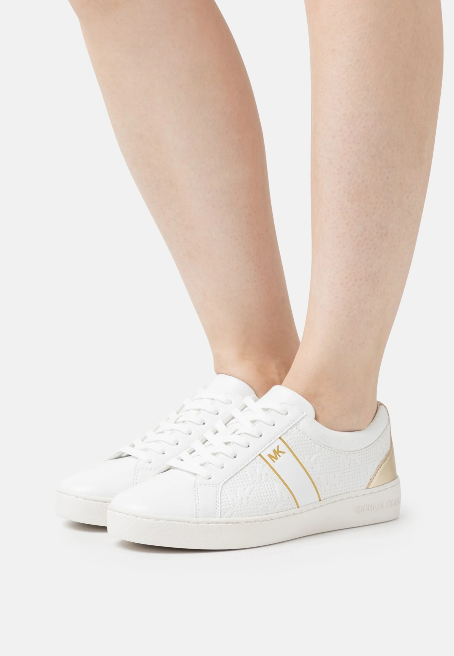 MICHAEL Michael Kors Juno Lace Up - Sneakers Laag - Gold Multi-Coloured 3 MICHAEL Michael Kors Juno Lace Up - Sneakers Laag - Gold Multi-Coloured