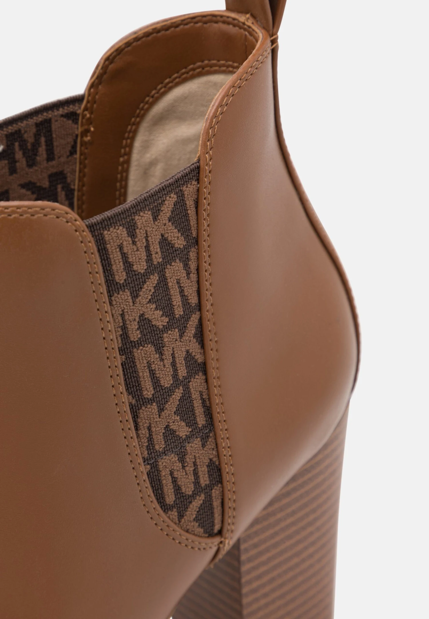 MICHAEL Michael Kors Evaline Heeled - Enkellaarsjes Met Hoge Hak - Luggage 9 MICHAEL Michael Kors Evaline Heeled - Enkellaarsjes Met Hoge Hak - Luggage - Afbeelding 7