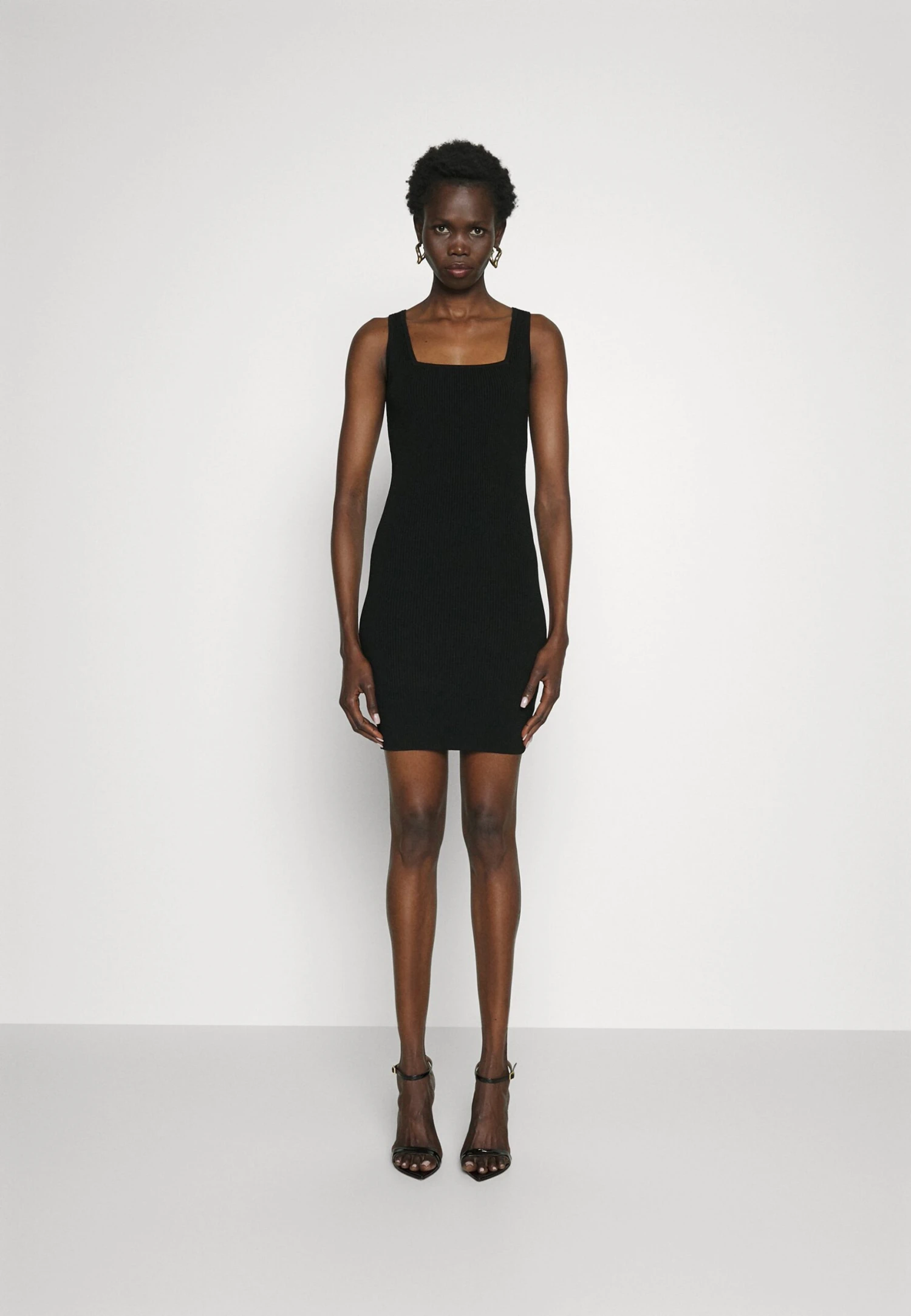 MICHAEL Michael Kors Tank - Gebreide Jurk - Black 3 MICHAEL Michael Kors Tank - Gebreide Jurk - Black