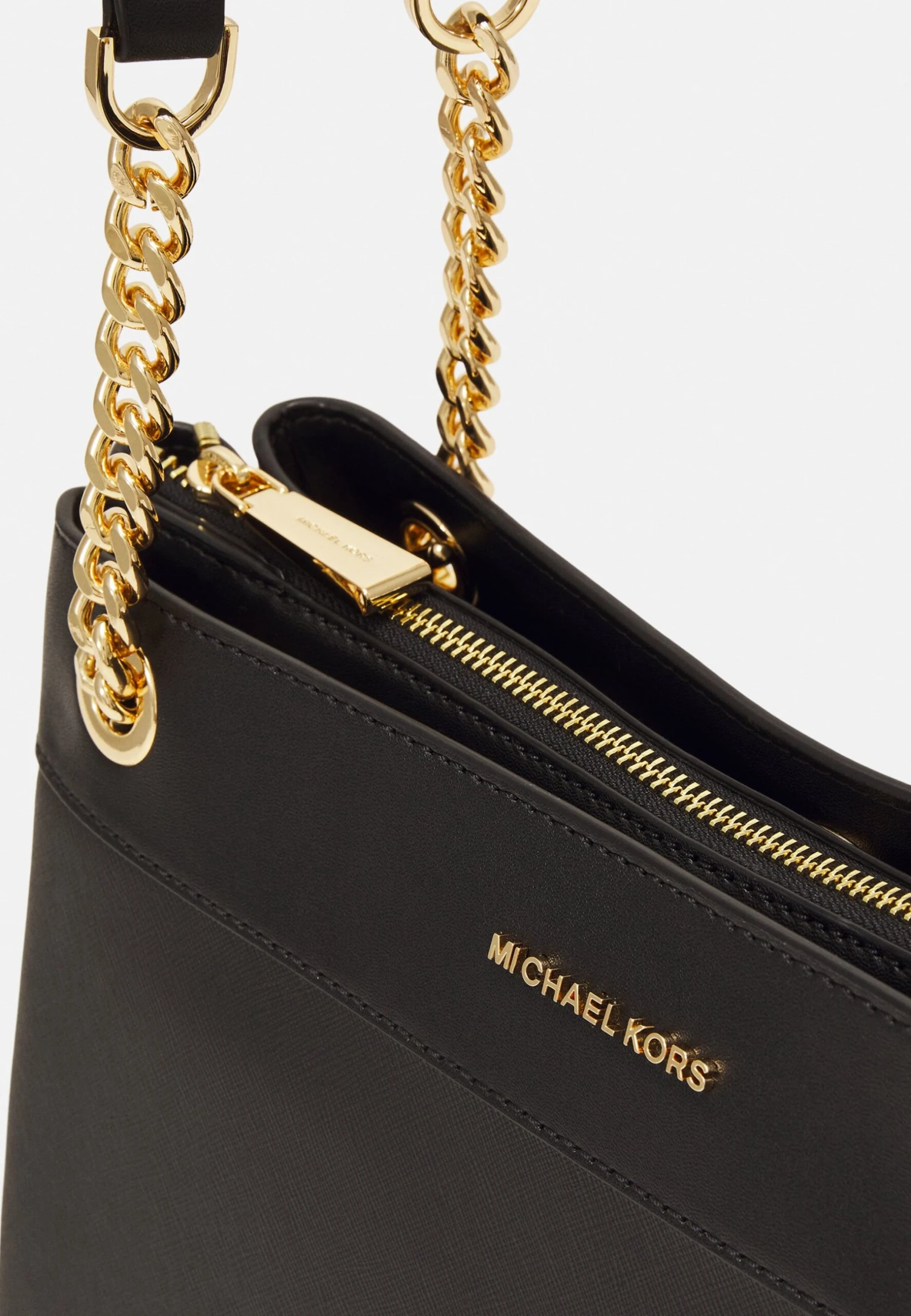 MICHAEL Michael Kors Lori Chain Tote - Handtas - Black 6 MICHAEL Michael Kors Lori Chain Tote - Handtas - Black - Afbeelding 4