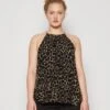 MICHAEL Michael Kors Giraffe Chain - Blouse - Khaki 2 MICHAEL Michael Kors Giraffe Chain - Blouse - Khaki -MICHAEL Michael Kors de500ac5567e4e41a3e57752a1176cdc