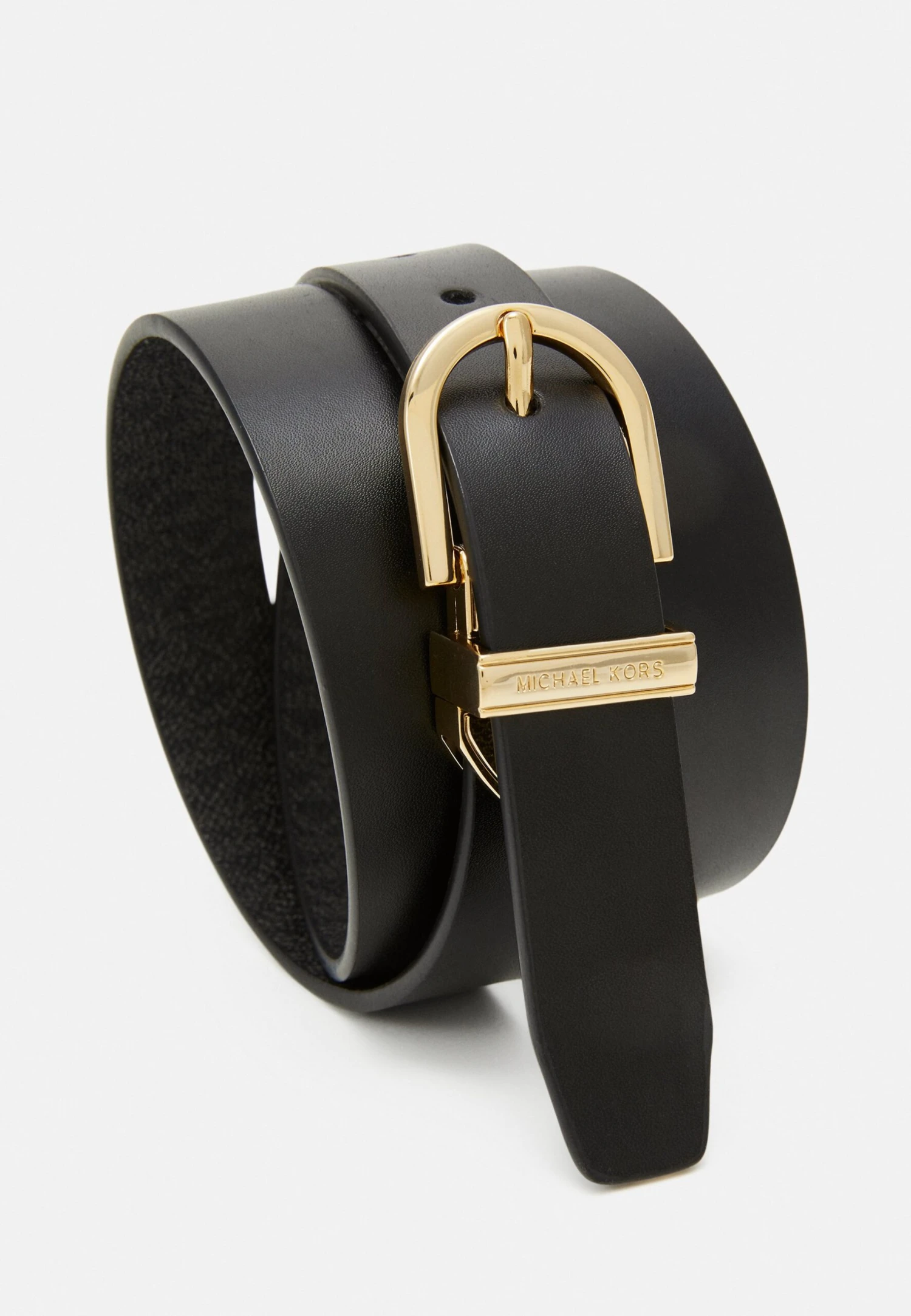 MICHAEL Michael Kors Reversible Belt - Riem - Black Logo/Gold 7 MICHAEL Michael Kors Reversible Belt - Riem - Black Logo/Gold - Afbeelding 5