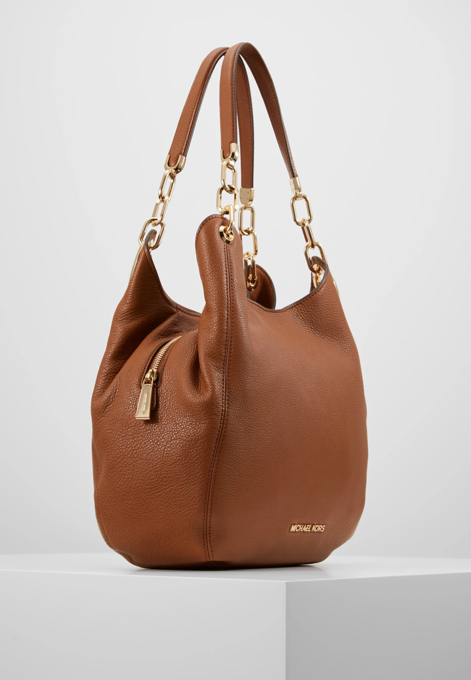 MICHAEL Michael Kors Lillie Chain Totesmall - Handtas - Cognac 6 MICHAEL Michael Kors Lillie Chain Totesmall - Handtas - Cognac - Afbeelding 4