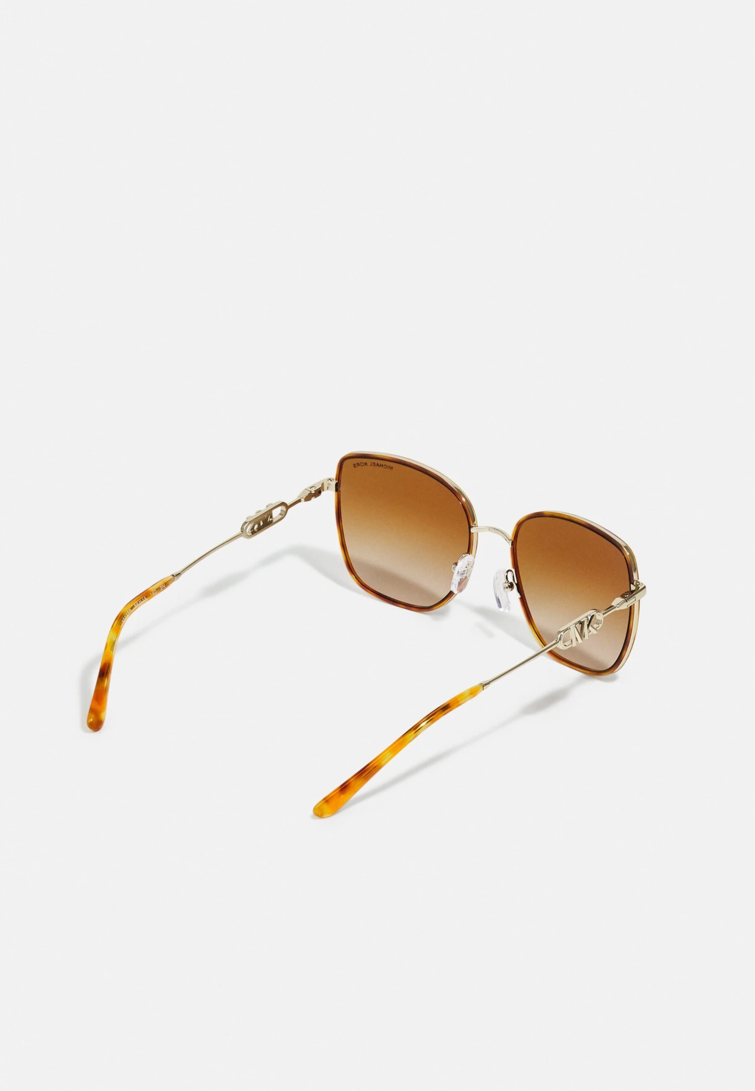 Michael Kors Empire Square- Zonnebril - Light Gold / Amber Tortoise 4 Michael Kors Empire Square- Zonnebril - Light Gold / Amber Tortoise - Afbeelding 2