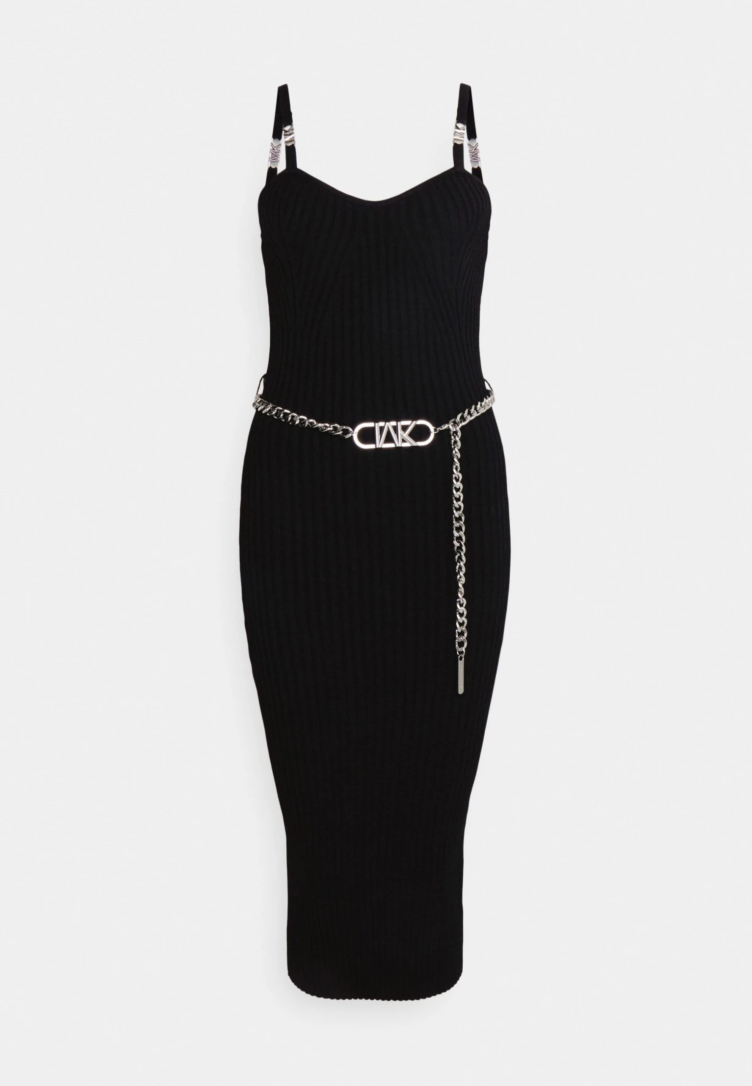 MICHAEL Michael Kors Eco Bustier Midi Dress - Cocktailjurk - Black 7 MICHAEL Michael Kors Eco Bustier Midi Dress - Cocktailjurk - Black - Afbeelding 5