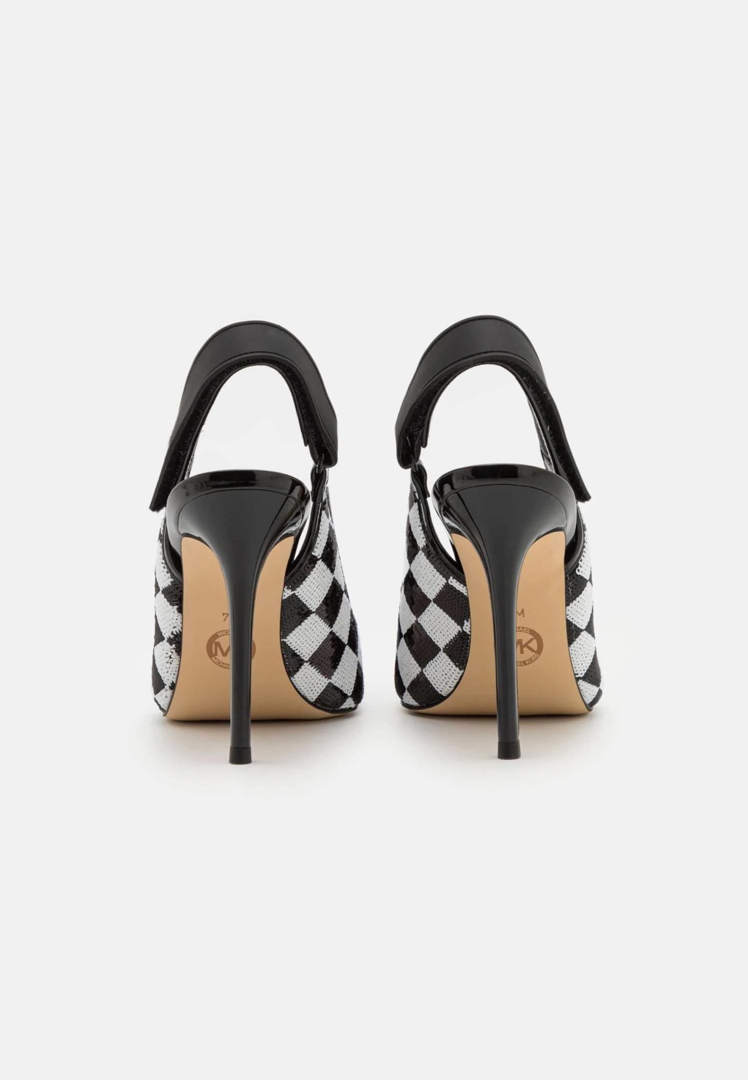 MICHAEL Michael Kors Kourtney Toe Cap Sling - Klassieke Pumps - Black/Optic White 6 MICHAEL Michael Kors Kourtney Toe Cap Sling - Klassieke Pumps - Black/Optic White - Afbeelding 4