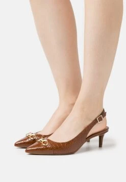 MICHAEL Michael Kors Parker Flex Kitten Sling - Klassieke Pumps - Chestnut