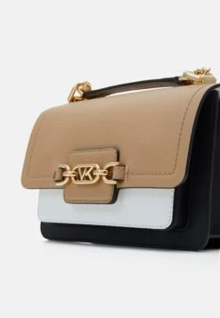 MICHAEL Michael Kors Heather Xbody - Handtas - Black/Camel -MICHAEL Michael Kors e36f1395b1414af1b0b1d9b3d031fab2