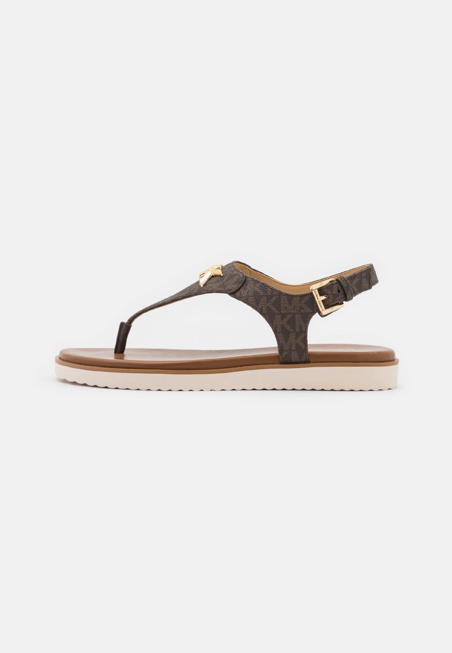 MICHAEL Michael Kors Jilly Flat - Teensandalen - Brown 4 MICHAEL Michael Kors Jilly Flat - Teensandalen - Brown - Afbeelding 2
