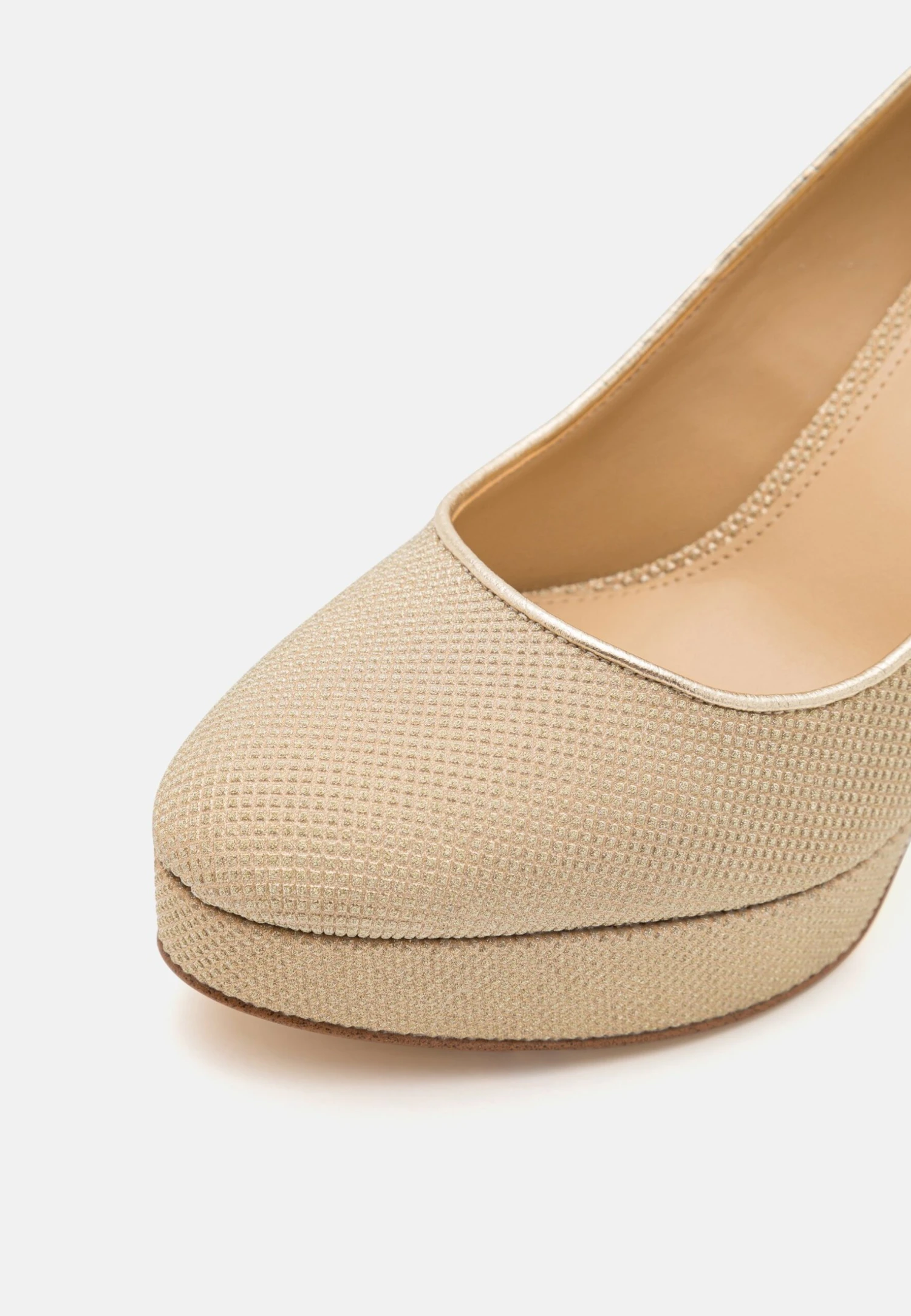 MICHAEL Michael Kors Chantel - Plateaupumps - Pale Gold 9 MICHAEL Michael Kors Chantel - Plateaupumps - Pale Gold - Afbeelding 7