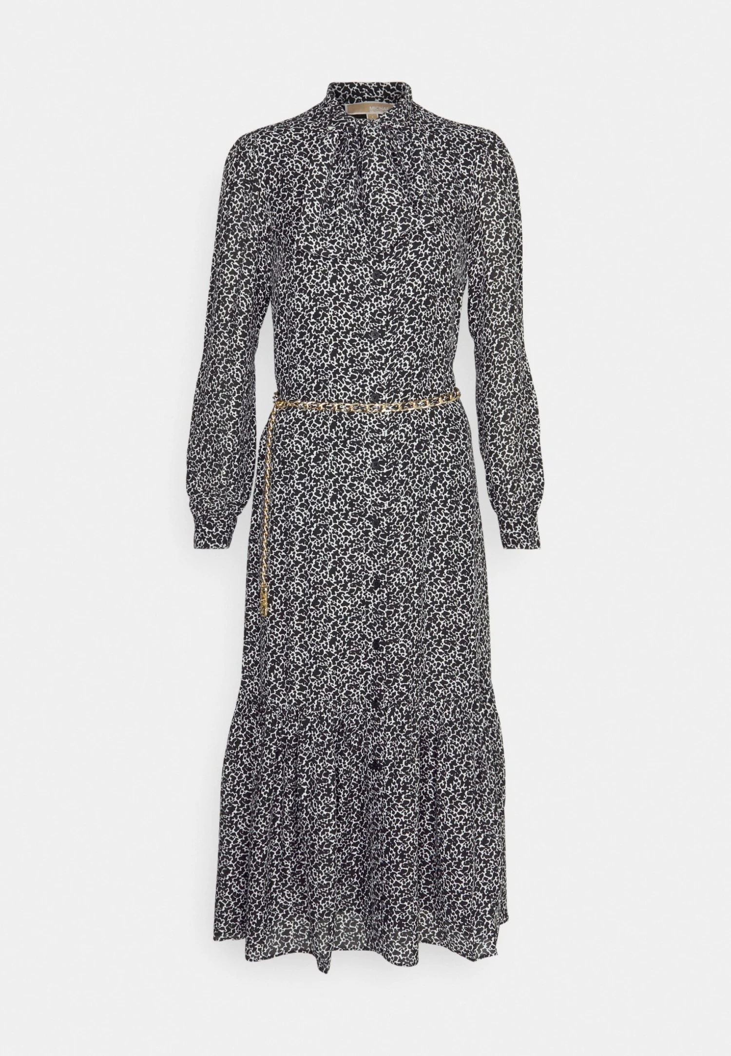 MICHAEL Michael Kors Midi Bow - Blousejurk - Black/White 7 MICHAEL Michael Kors Midi Bow - Blousejurk - Black/White - Afbeelding 5