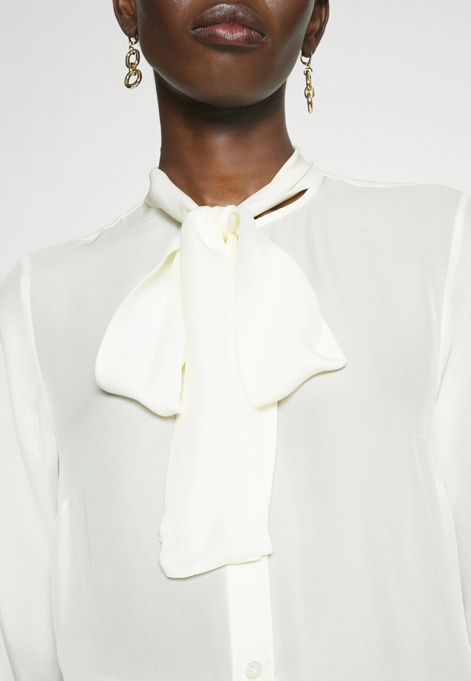 MICHAEL Michael Kors Bow Blouse - Overhemdblouse - Bone 8 MICHAEL Michael Kors Bow Blouse - Overhemdblouse - Bone - Afbeelding 6