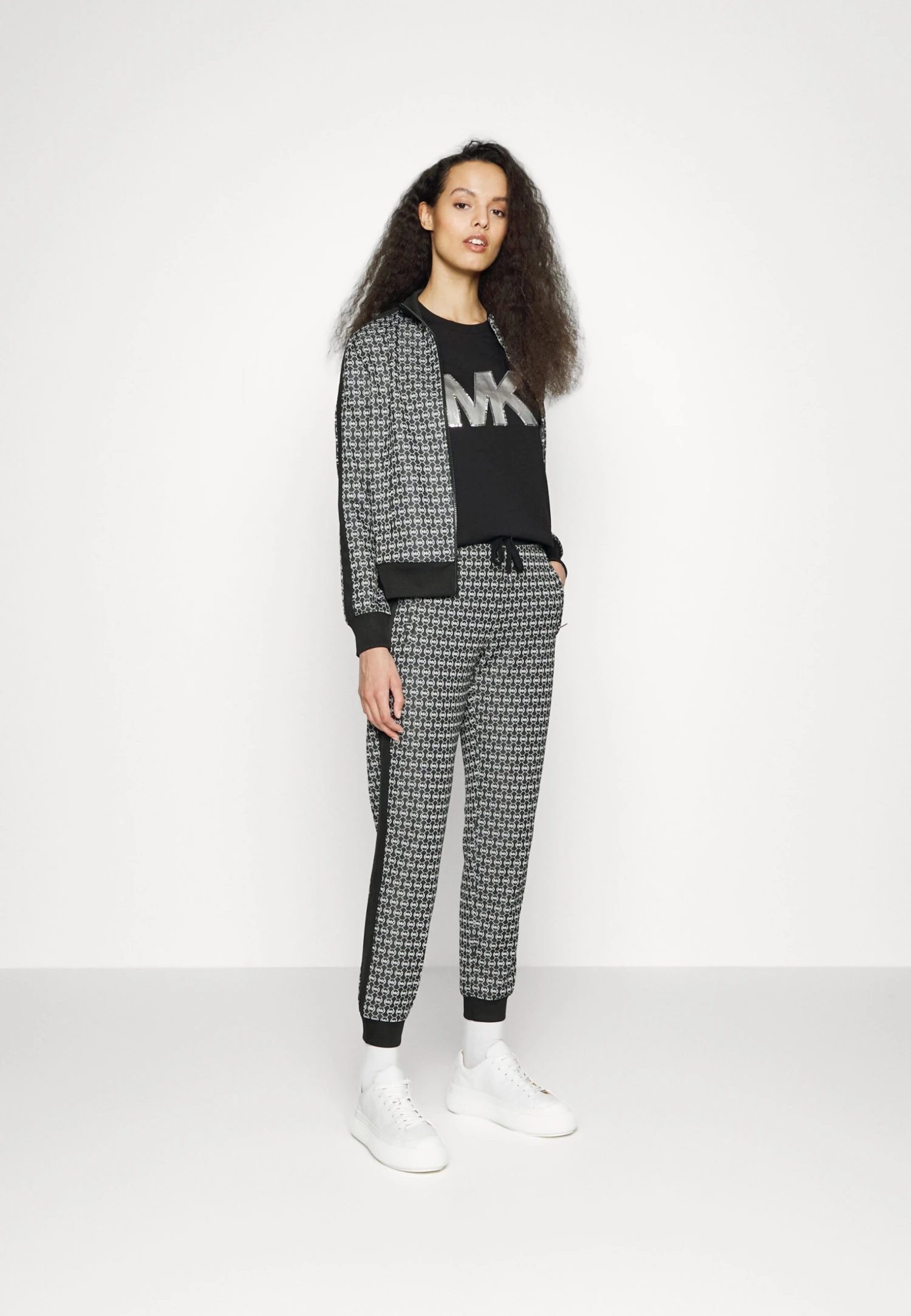 MICHAEL Michael Kors Charm- Sweater Met Rits - Black 4 MICHAEL Michael Kors Charm- Sweater Met Rits - Black - Afbeelding 2