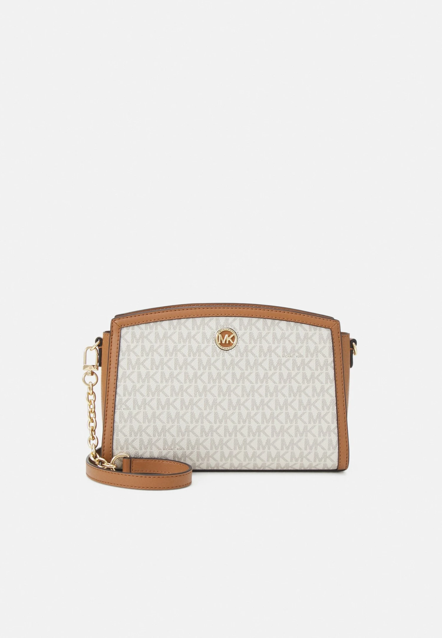 MICHAEL Michael Kors Chantal Xbody - Schoudertas - Vanilla/Acrn 3 MICHAEL Michael Kors Chantal Xbody - Schoudertas - Vanilla/Acrn