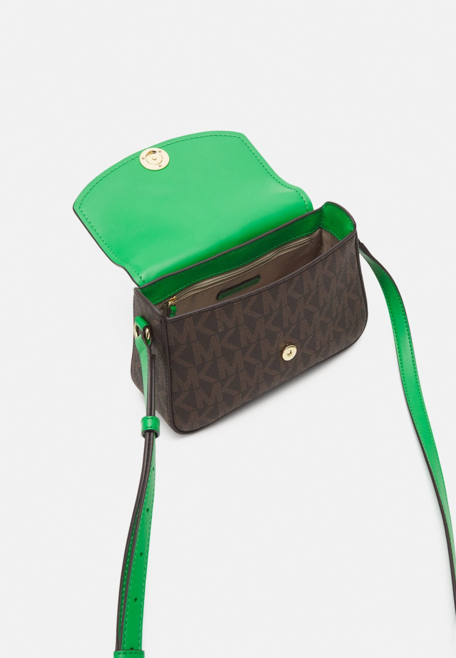 MICHAEL Michael Kors Lea Flap Xbody - Schoudertas - Palm 5 MICHAEL Michael Kors Lea Flap Xbody - Schoudertas - Palm - Afbeelding 3