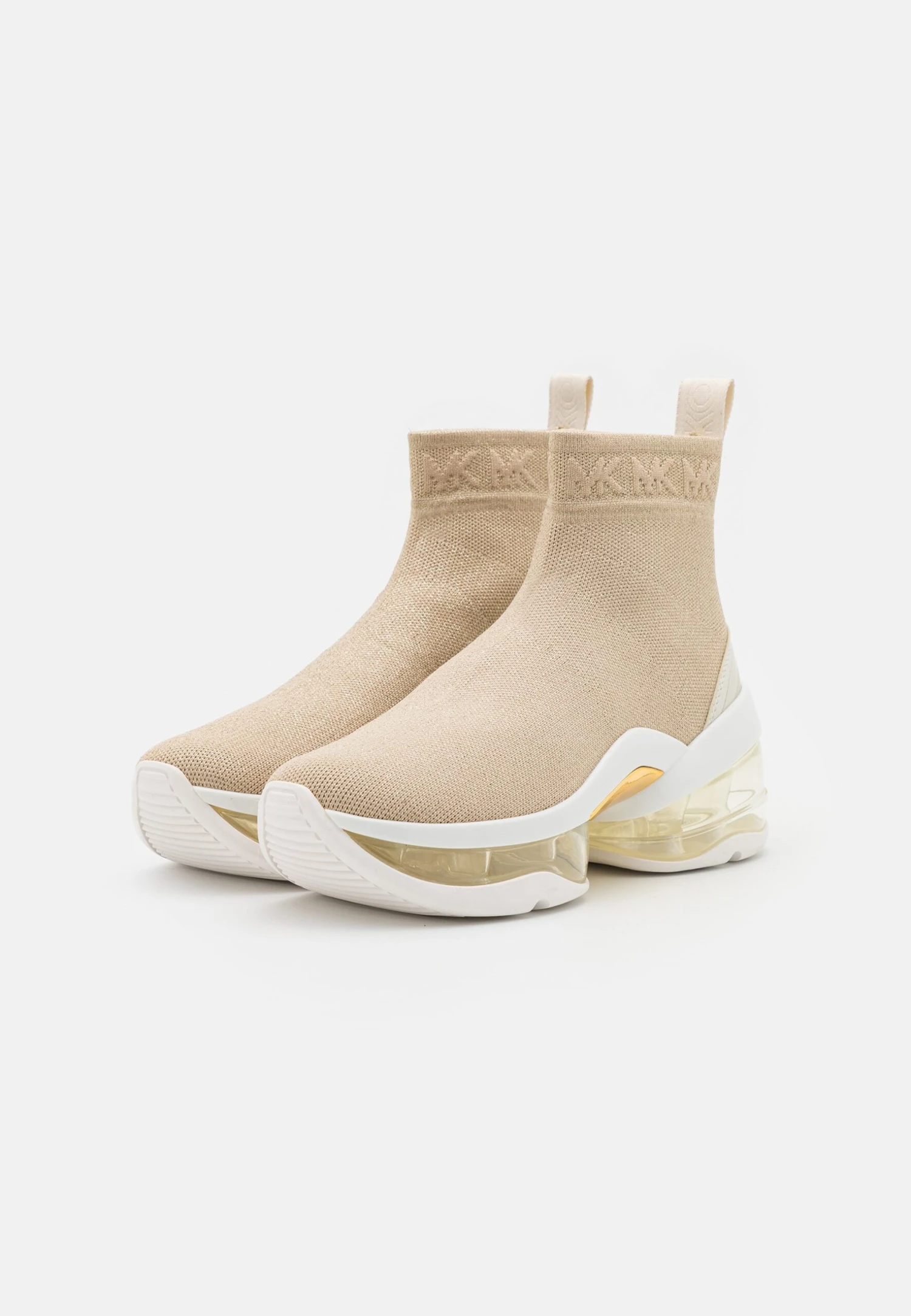 MICHAEL Michael Kors Olympia Bootie Extreme - Sneakers Hoog - Platin/ Gold Multi 5 MICHAEL Michael Kors Olympia Bootie Extreme - Sneakers Hoog - Platin/ Gold Multi - Afbeelding 3