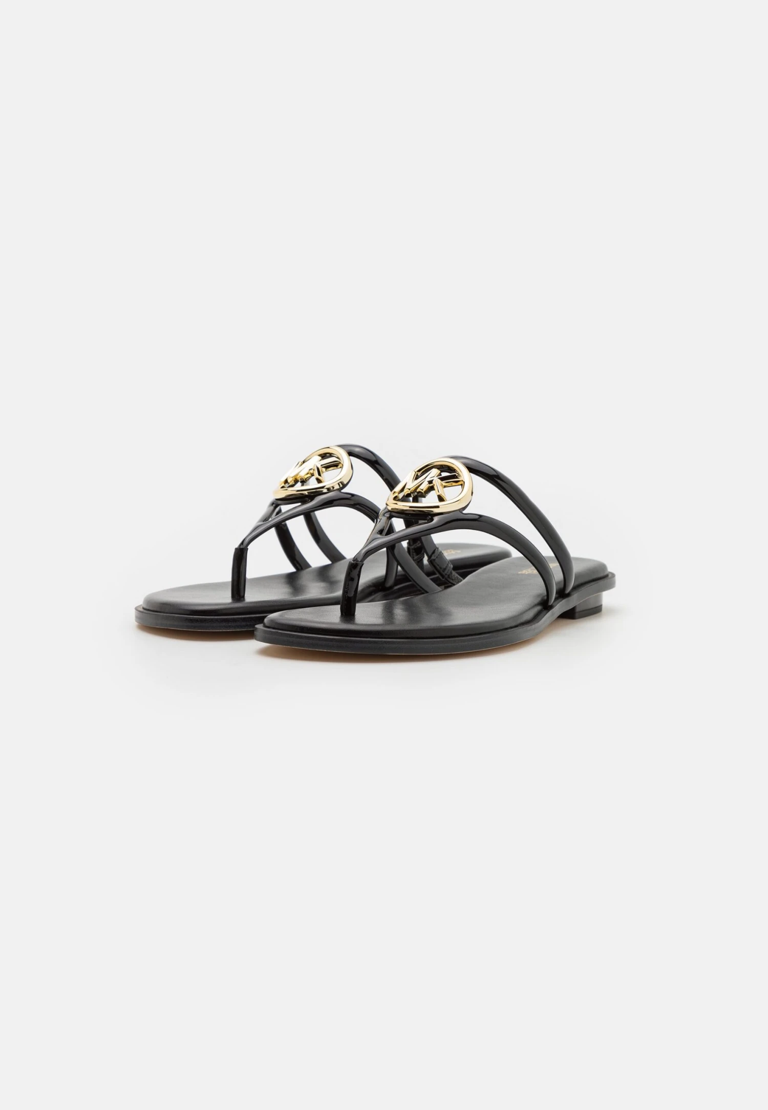 MICHAEL Michael Kors Hampton Flat - Muiltjes - Black 5 MICHAEL Michael Kors Hampton Flat - Muiltjes - Black - Afbeelding 3