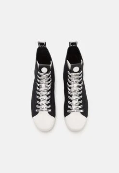 MICHAEL Michael Kors Edie Knit Top - Sneakers Hoog - Black/Optic White -MICHAEL Michael Kors e83219394aa04de2bcd4dc85be2a48d7