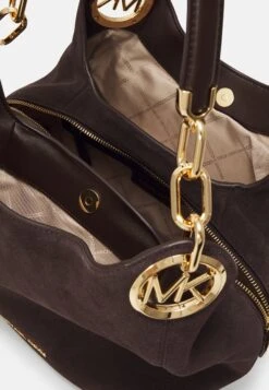 MICHAEL Michael Kors Lillie Chain Tote - Handtas - Chocolate -MICHAEL Michael Kors e882acb3ee944ecaad34fc01d7fa1f6d