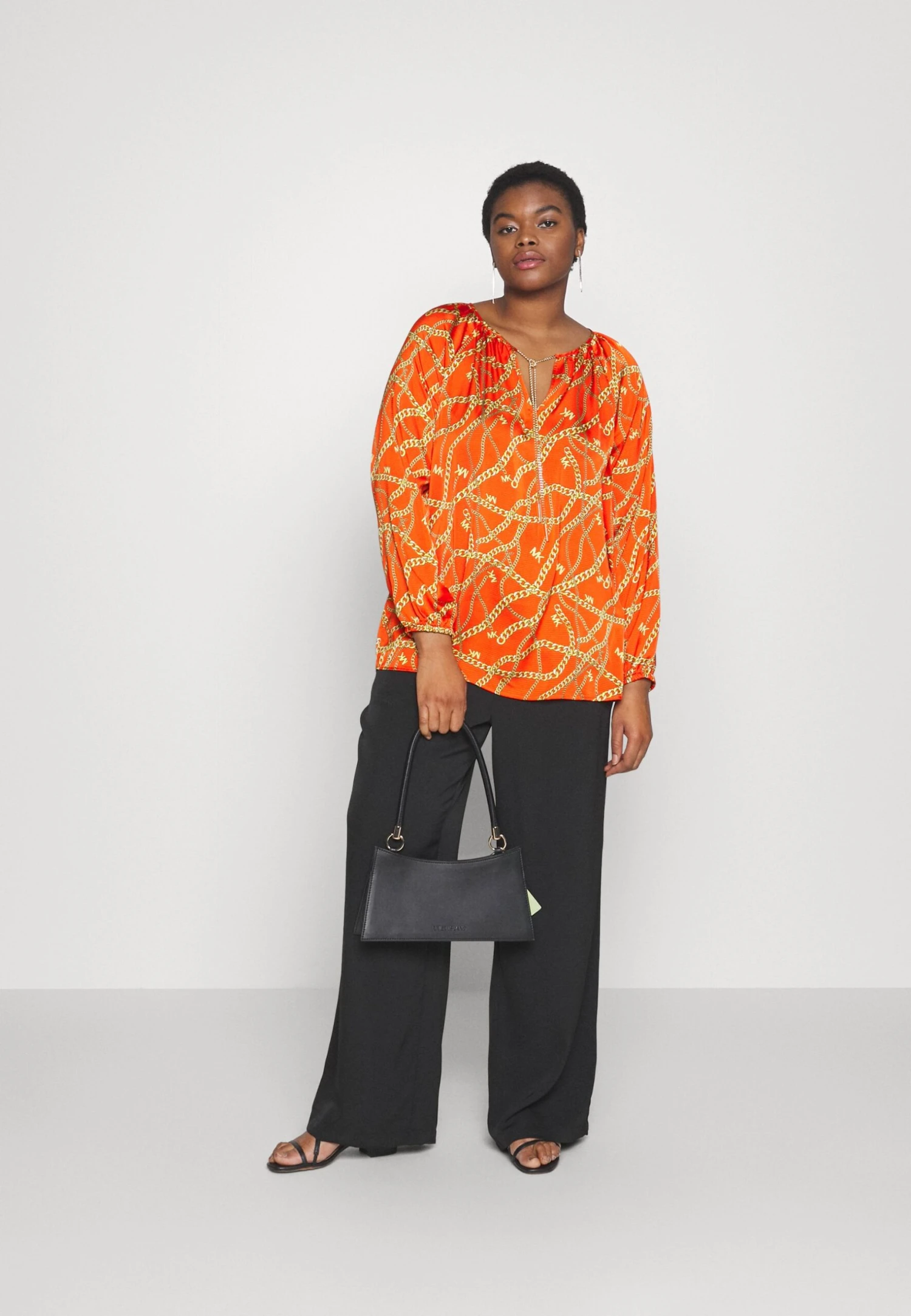 MICHAEL Michael Kors Logo - Blouse - Optic Orange 4 MICHAEL Michael Kors Logo - Blouse - Optic Orange - Afbeelding 2