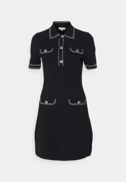 MICHAEL Michael Kors Eco Pop Button - Gebreide Jurk - Black 12 MICHAEL Michael Kors Eco Pop Button - Gebreide Jurk - Black -MICHAEL Michael Kors e9b31a4438b74cf6a63e80a25af9b61b