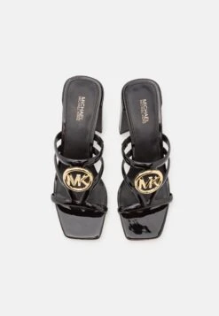 MICHAEL Michael Kors Hampton Mid- Muiltjes Met Hak - Black 13 MICHAEL Michael Kors Hampton Mid- Muiltjes Met Hak - Black -MICHAEL Michael Kors ea7e494028f748ef9b21ec726c66f6f0