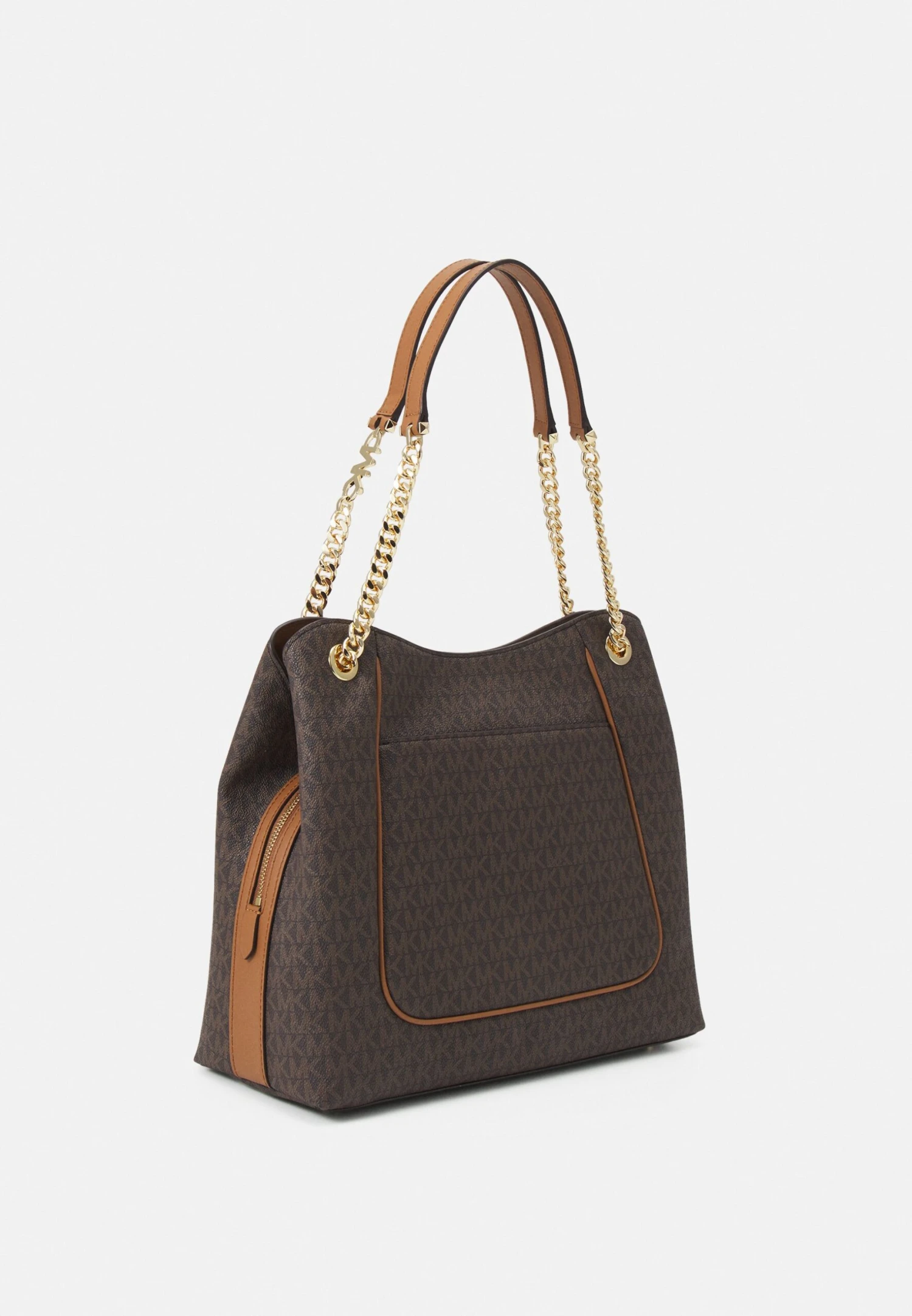MICHAEL Michael Kors Piper Chain Tote - Handtas - Brown/Acorn 4 MICHAEL Michael Kors Piper Chain Tote - Handtas - Brown/Acorn - Afbeelding 2