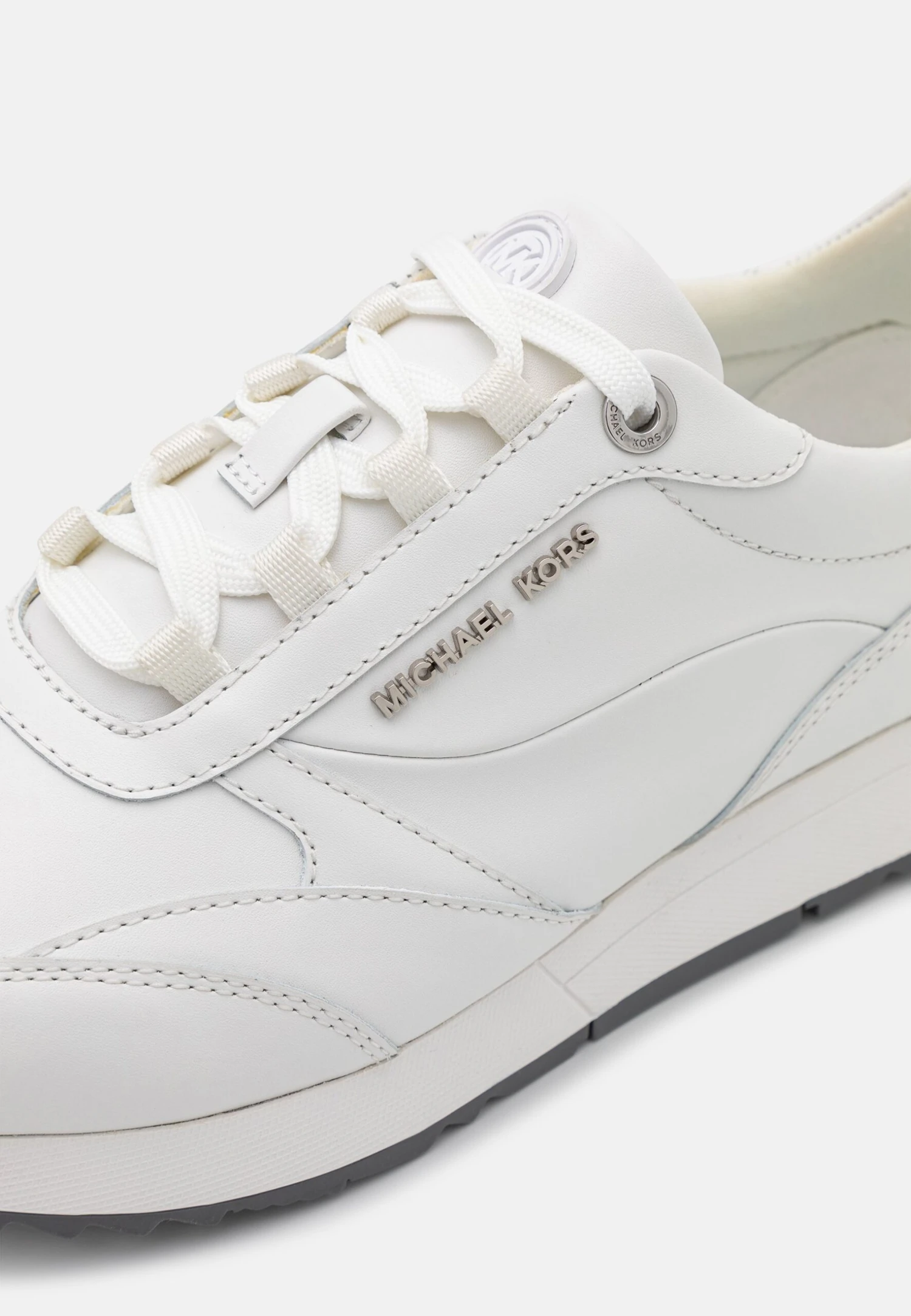 MICHAEL Michael Kors Allie Stride Trainer - Sneakers Laag - Optic White 9 MICHAEL Michael Kors Allie Stride Trainer - Sneakers Laag - Optic White - Afbeelding 7