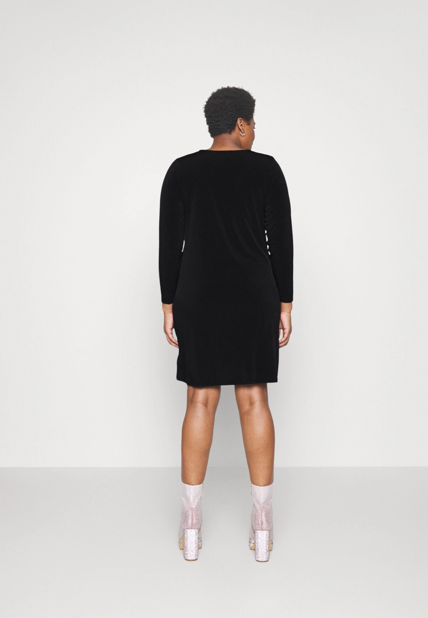 MICHAEL Michael Kors Ring Cut Out- Jerseyjurk - Black 5 MICHAEL Michael Kors Ring Cut Out- Jerseyjurk - Black - Afbeelding 3