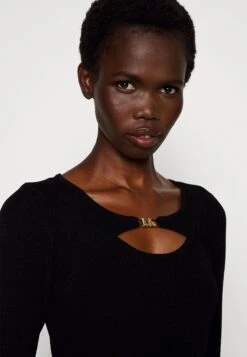 MICHAEL Michael Kors Empire Cutout- Gebreide Jurk - Black -MICHAEL Michael Kors f24ccd2a043d4bba833a11f258be9570