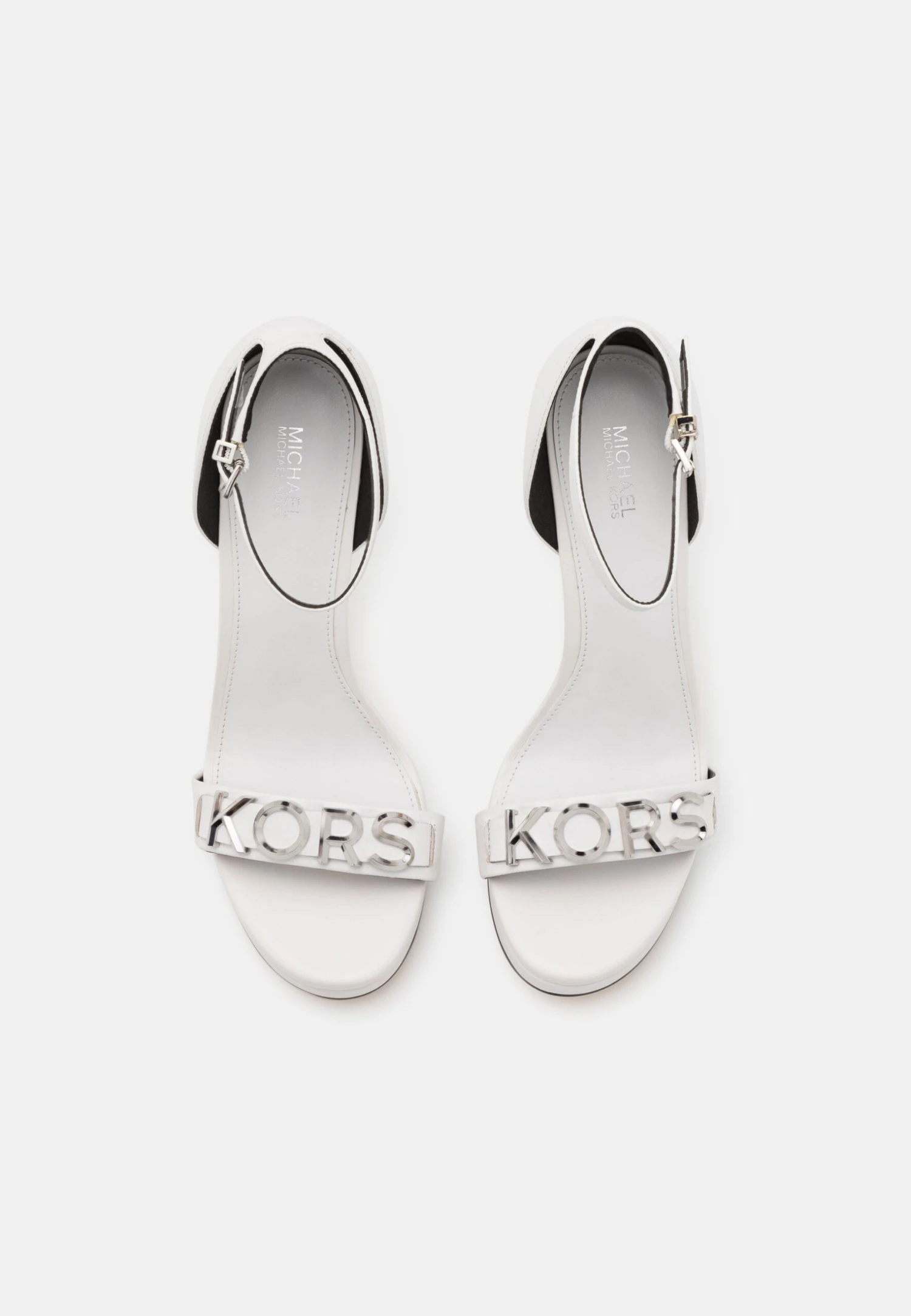 MICHAEL Michael Kors Jordyn Platform- Sandalen Met Hoge Hak - Optic White 7 MICHAEL Michael Kors Jordyn Platform- Sandalen Met Hoge Hak - Optic White - Afbeelding 5