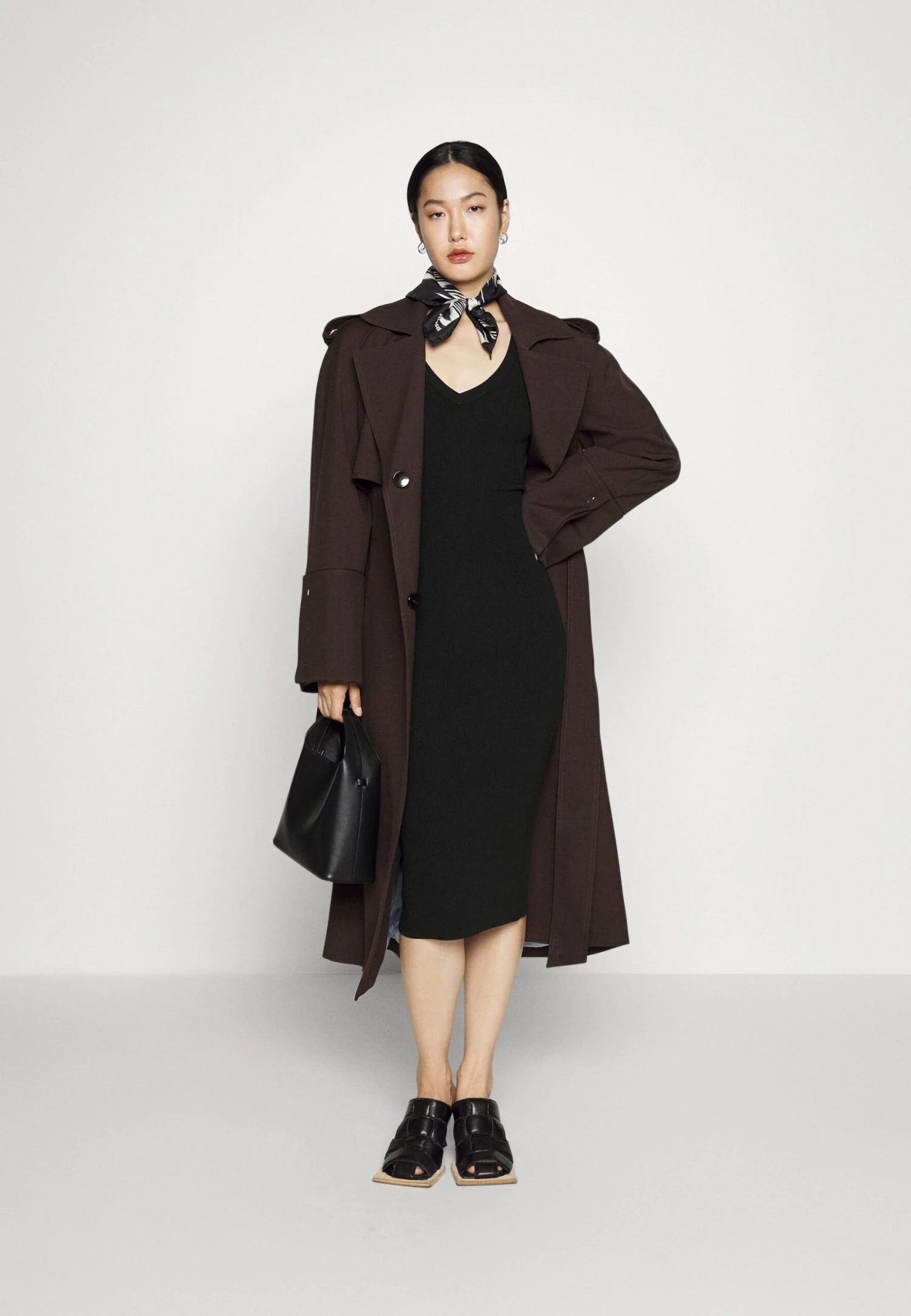 MICHAEL Michael Kors Ruffle Cuff- Cocktailjurk - Black 4 MICHAEL Michael Kors Ruffle Cuff- Cocktailjurk - Black - Afbeelding 2