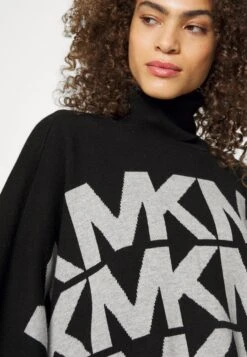 MICHAEL Michael Kors Logo Poncho - Poncho - Black 13 MICHAEL Michael Kors Logo Poncho - Poncho - Black -MICHAEL Michael Kors f4e39dbeda2a48d8af98a4cea9acfca8